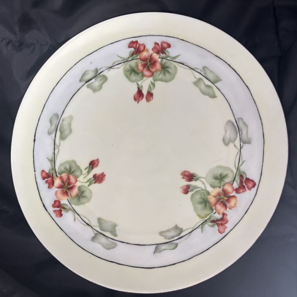 M&Z Austria Floral Salad plate 8.5 inches